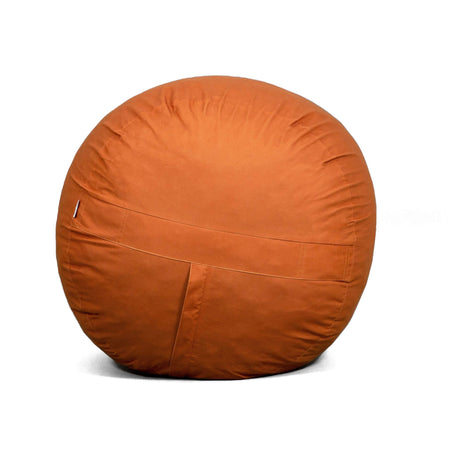 Fuf 4Ft Foam Bean Bag-foam filled-Parc Decor