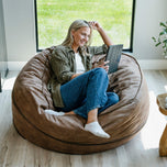 Fuf® 5Ft Foam Bean Bag