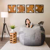 Fuf® 5Ft Foam Bean Bag