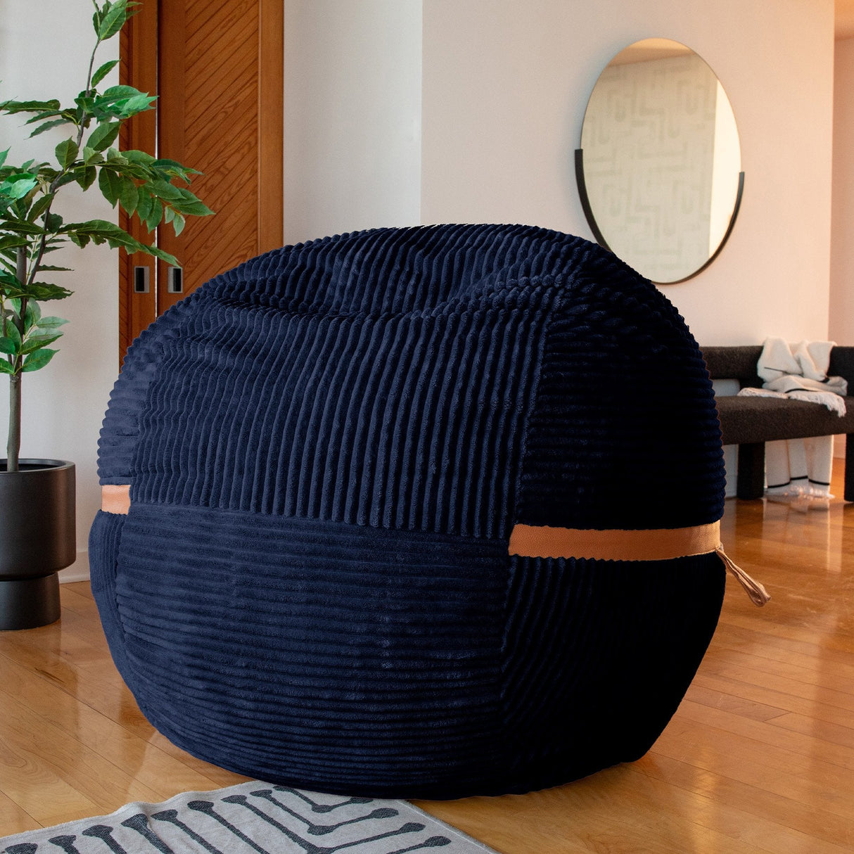 Fuf® 5Ft Foam Bean Bag