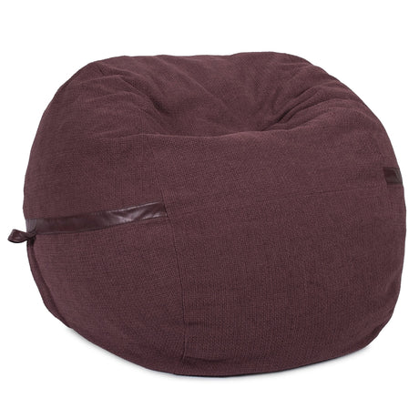 Fuf 5Ft Foam Bean Bag-foam filled-Parc Decor