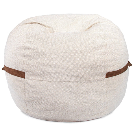 Fuf 5Ft Foam Bean Bag-foam filled-Parc Decor