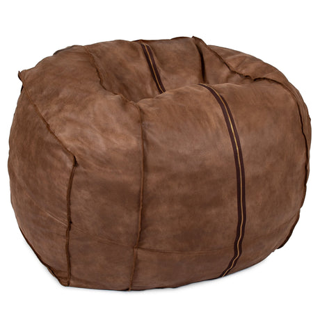 Fuf 5Ft Foam Bean Bag-foam filled-Parc Decor