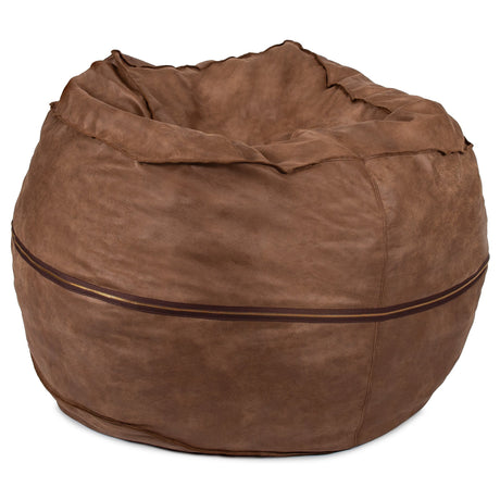 Fuf 5Ft Foam Bean Bag-foam filled-Parc Decor