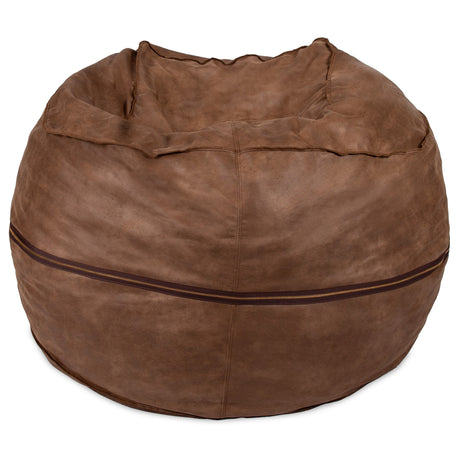 Fuf 5Ft Foam Bean Bag-foam filled-Parc Decor