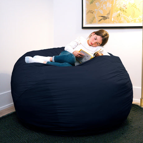 Fuf 5Ft Foam Bean Bag-foam filled-Parc Decor