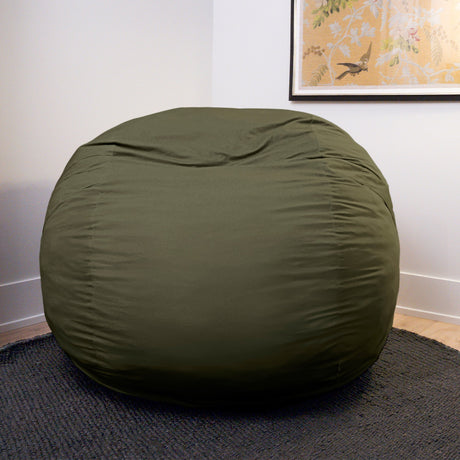 Fuf 5Ft Foam Bean Bag-foam filled-Parc Decor