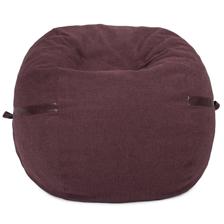 Fuf 5Ft Foam Bean Bag-foam filled-Parc Decor