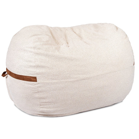 Fuf 6.5Ft Foam Bean Bag-foam filled-Parc Decor