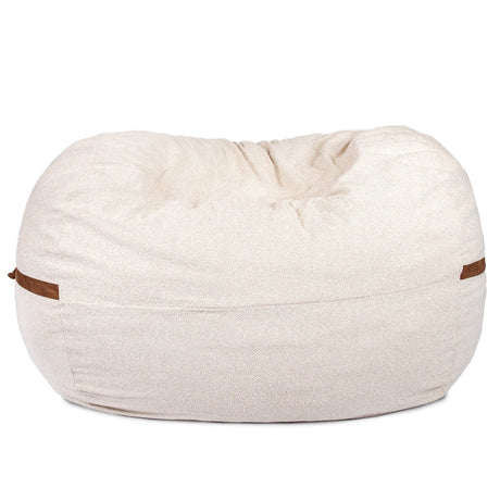 Fuf 6.5Ft Foam Bean Bag-foam filled-Parc Decor
