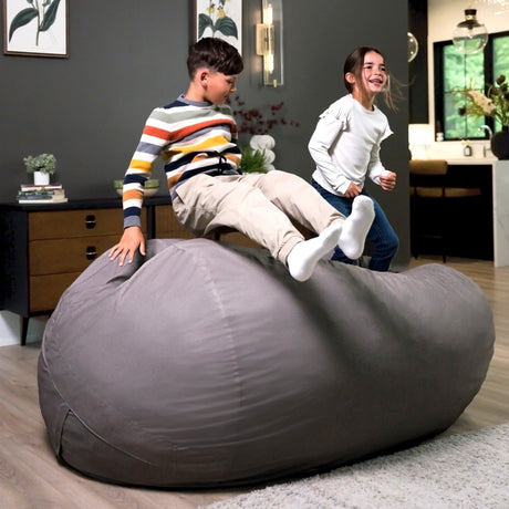 Fuf 6.5Ft Foam Bean Bag-foam filled-Parc Decor