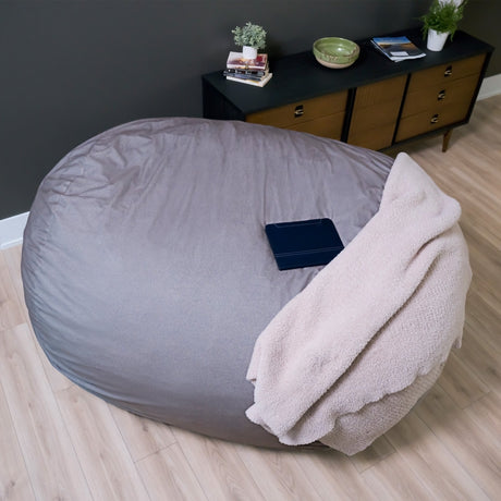 Fuf 6.5Ft Foam Bean Bag-foam filled-Parc Decor