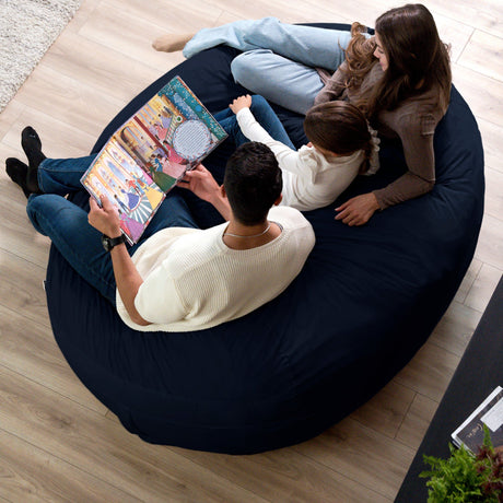 Fuf 6.5Ft Foam Bean Bag-foam filled-Parc Decor