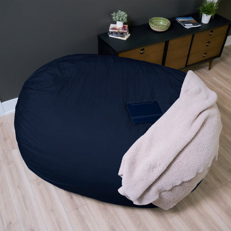 Fuf 6.5Ft Foam Bean Bag-foam filled-Parc Decor