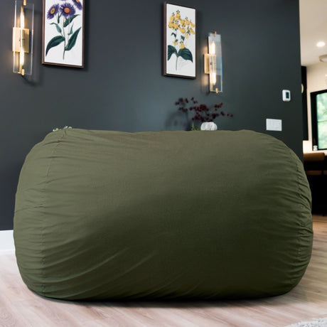 Fuf 6.5Ft Foam Bean Bag-foam filled-Parc Decor