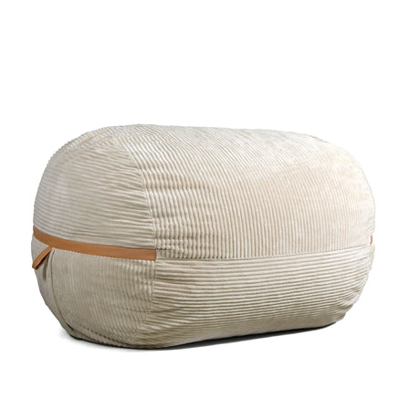 Fuf 6.5Ft Foam Bean Bag-foam filled-Parc Decor