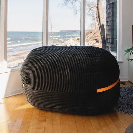 Fuf 6.5Ft Foam Bean Bag-foam filled-Parc Decor