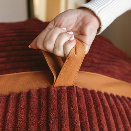 Fuf 6.5Ft Foam Bean Bag-foam filled-Parc Decor