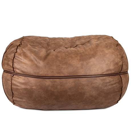 Fuf 6.5Ft Foam Bean Bag-foam filled-Parc Decor