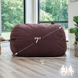 Fuf® 7Ft Foam Bean Bag