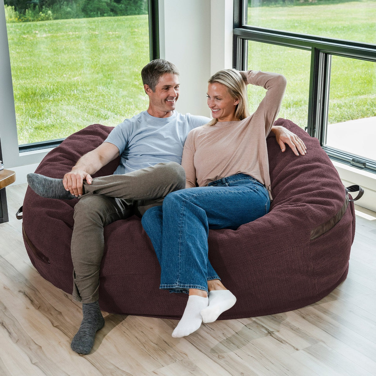 Fuf® 7Ft Foam Bean Bag