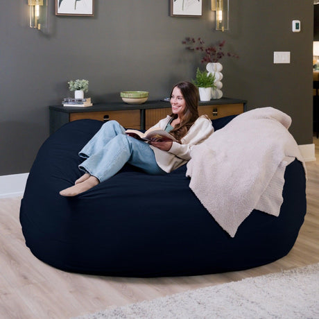 Fuf® 7Ft Foam Bean Bag