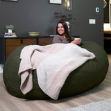 Fuf® 7Ft Foam Bean Bag