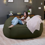 Fuf® 7Ft Foam Bean Bag