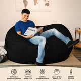 Fuf® 7Ft Foam Bean Bag