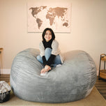 Fuf® 7Ft Foam Bean Bag