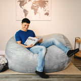 Fuf® 7Ft Foam Bean Bag