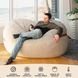 Fuf® 7Ft Foam Bean Bag