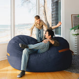 Fuf® 7Ft Foam Bean Bag