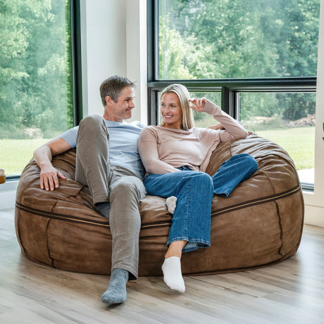 Fuf® 7Ft Foam Bean Bag