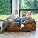 Fuf® 7Ft Foam Bean Bag