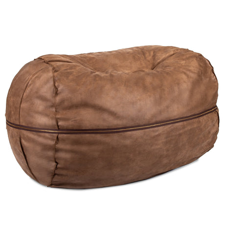 Fuf 7Ft Oversized Foam Bean Bag-foam filled-Parc Decor