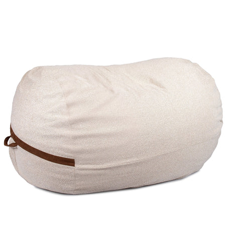 Fuf 7Ft Oversized Foam Bean Bag-foam filled-Parc Decor