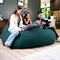 Fuf® 7Ft Oversized Foam Bean Bag-foam filled-Parc Decor