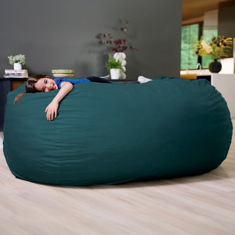 Fuf 7Ft Oversized Foam Bean Bag-foam filled-Parc Decor