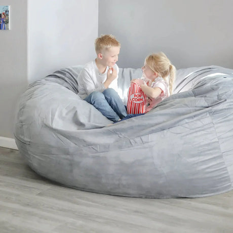 Fuf 7Ft Oversized Foam Bean Bag-foam filled-Parc Decor