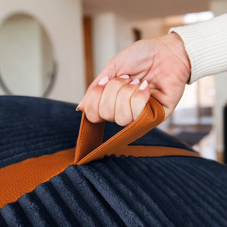 Fuf 7Ft Oversized Foam Bean Bag-foam filled-Parc Decor