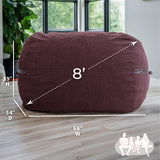 Fuf® 8Ft Giant Bean Bag