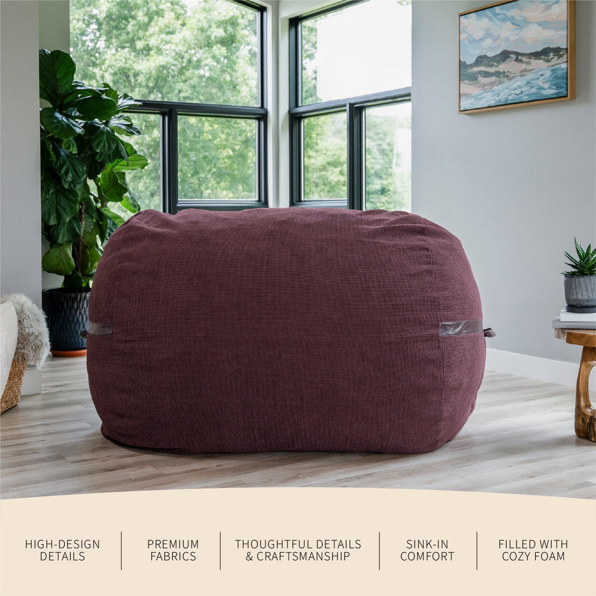 Fuf® 8Ft Giant Bean Bag