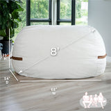 Fuf® 8Ft Giant Bean Bag