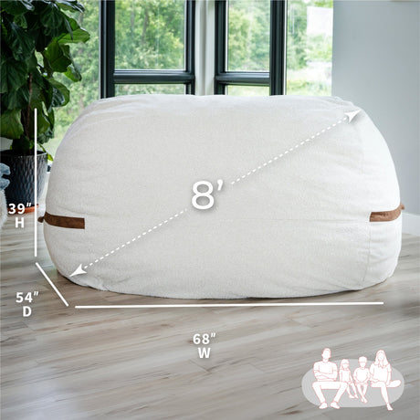 Fuf® 8Ft Giant Bean Bag