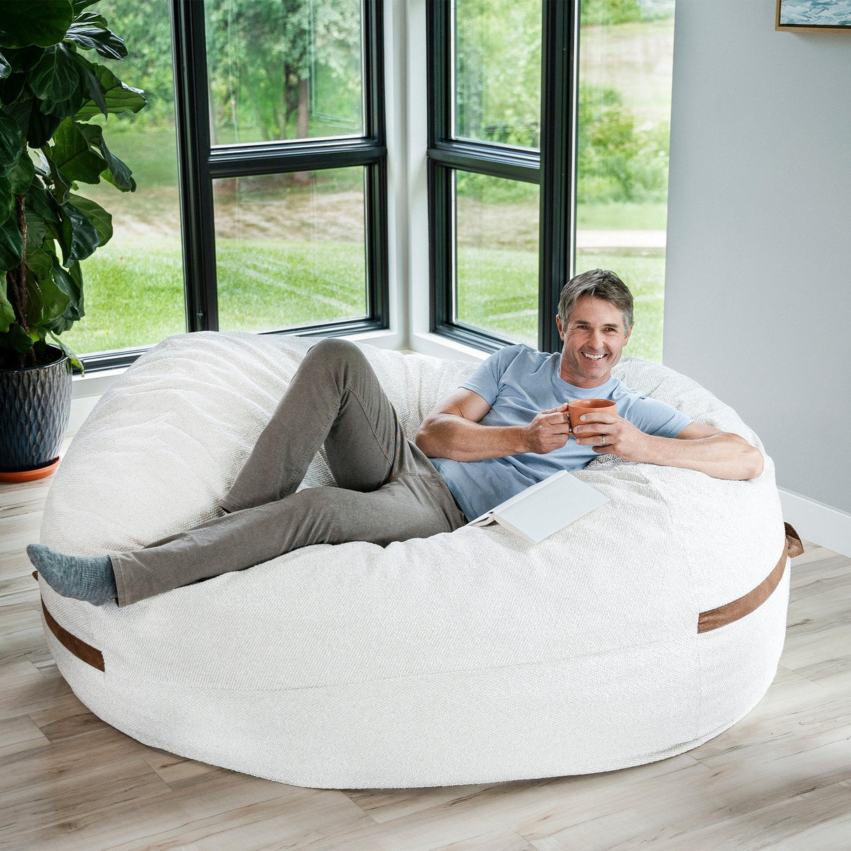 Fuf® 8Ft Giant Bean Bag