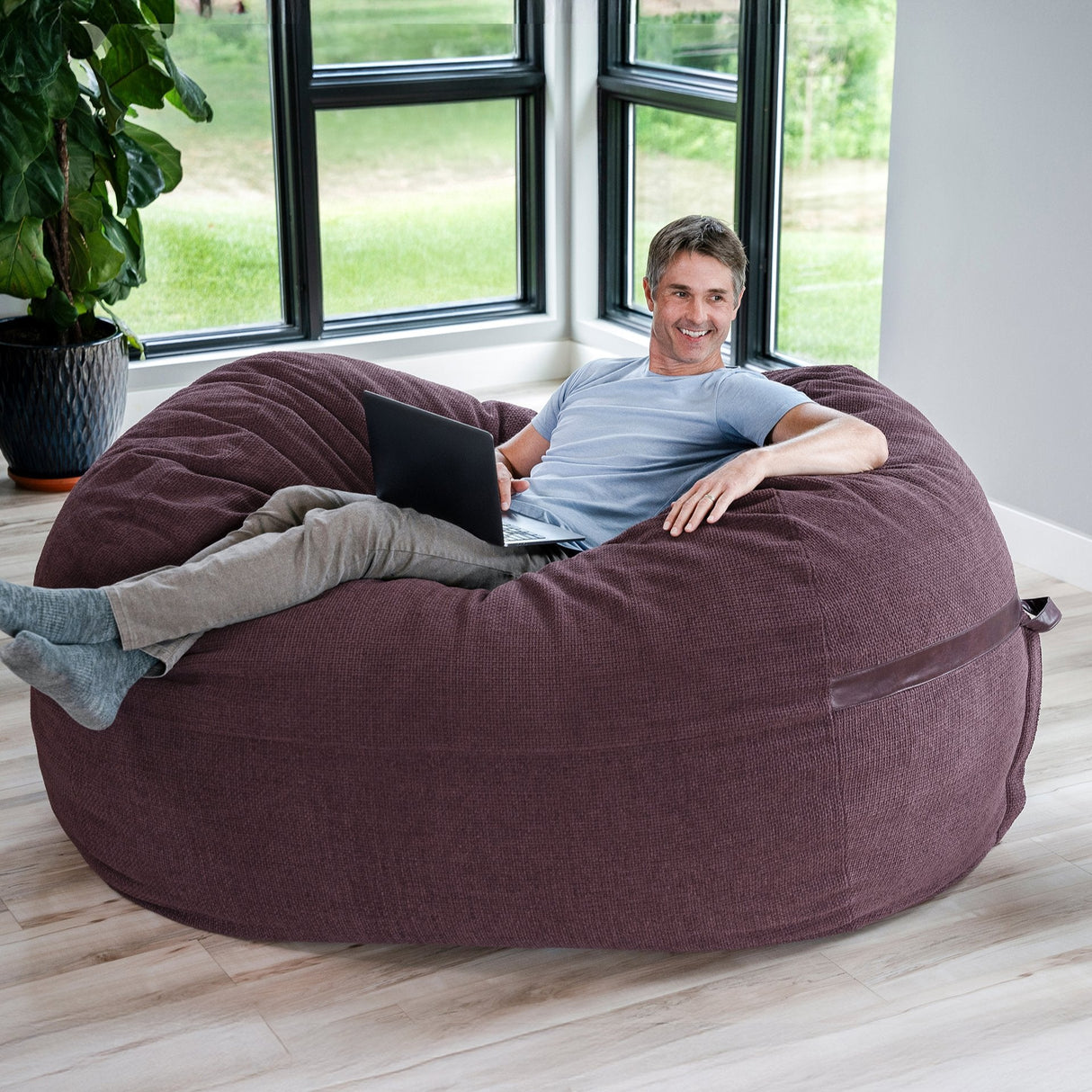 Fuf® 8Ft Giant Bean Bag