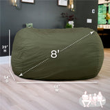 Fuf® 8Ft Giant Bean Bag