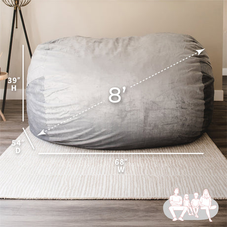 Fuf® 8Ft Giant Bean Bag
