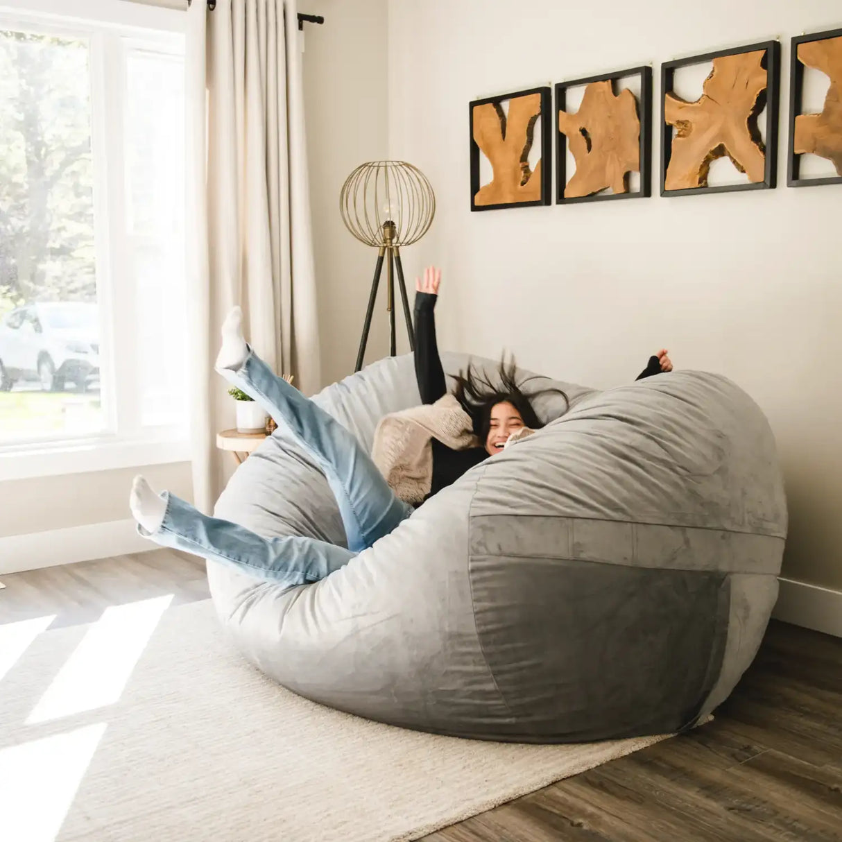 Fuf® 8Ft Giant Bean Bag